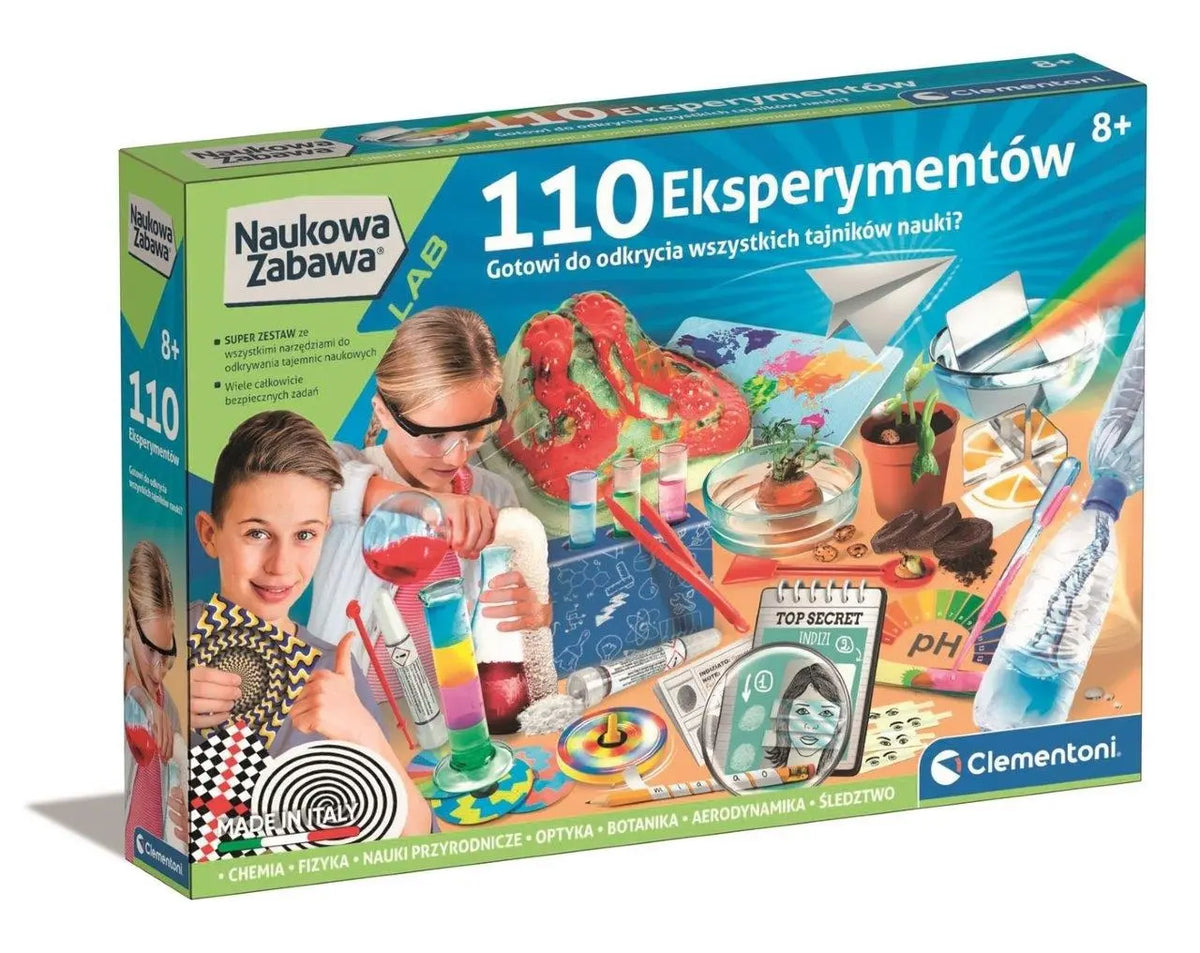 Naukowa zabawa 110 eksperymentów