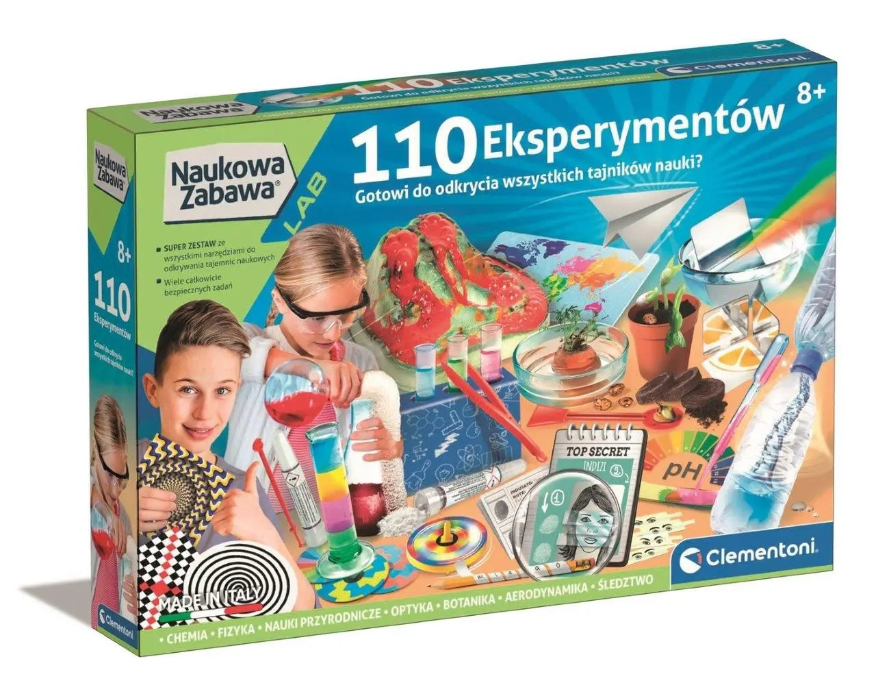 Naukowa zabawa 110 eksperymentów