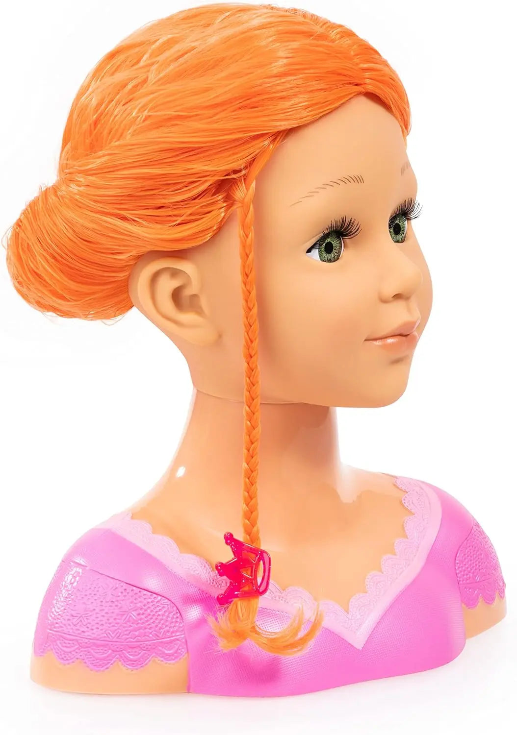 Charlene Ruda głowa do styliacji + akcesoria