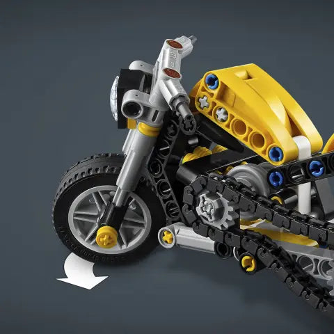 Lego Technic - Żółty motocykl