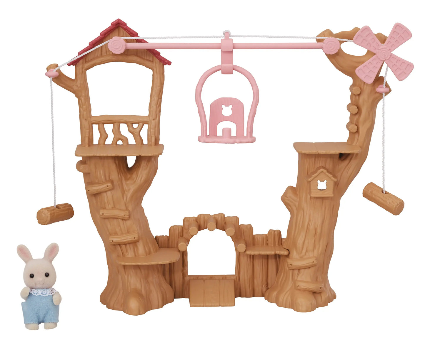 Sylvanian kolejka linowa dla maluchów
