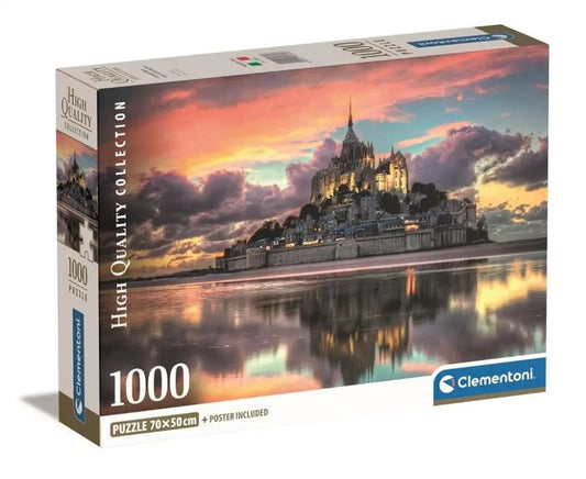 CLE puzzle 1000 Compact LeMagnifiqueMontSa...39769