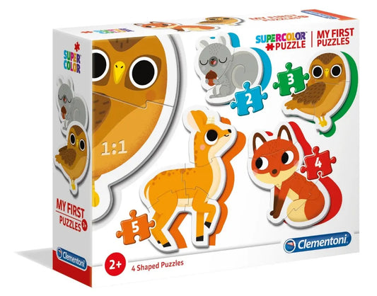 Moje pierwsze puzzle forest animals