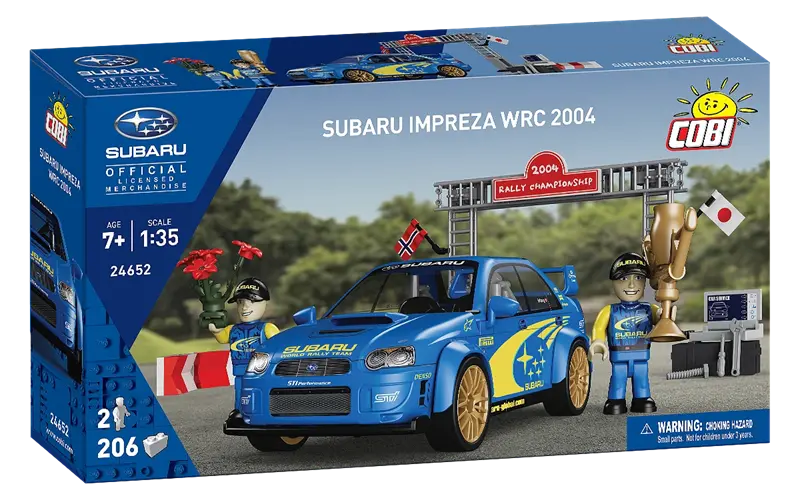 COBI Subaru Impreza WRC 2004 206kl 24652