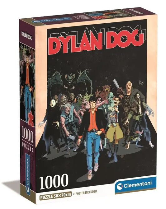 Clementoni puzzle 1000 elementów Compact Dylan Dog
