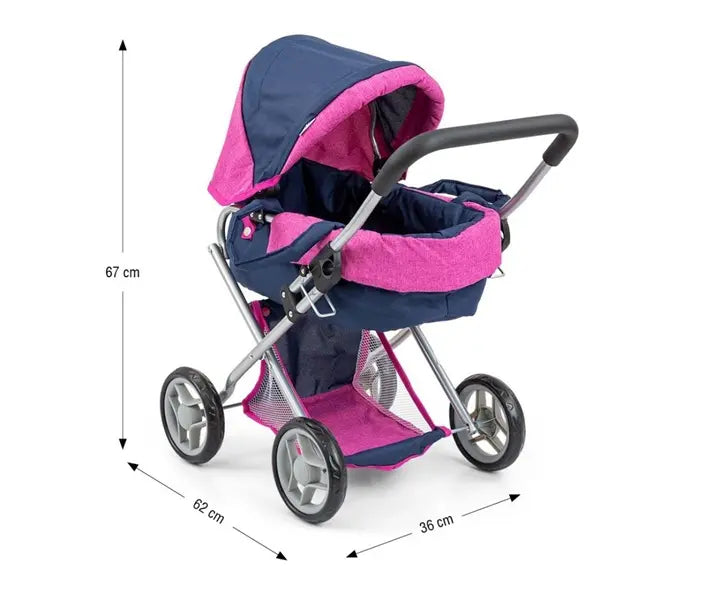 Wózek dla lalek Alice prestige navy