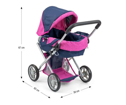 Wózek dla lalek Alice prestige navy