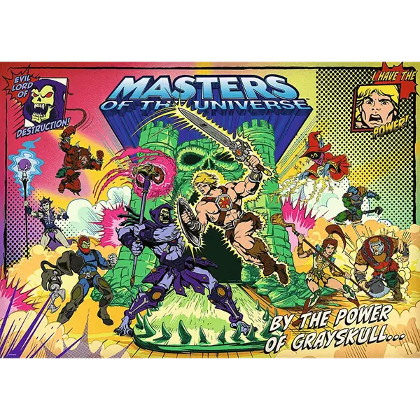 Puzzle Masters of the Universe 1000 el. Władcy Wszechświata