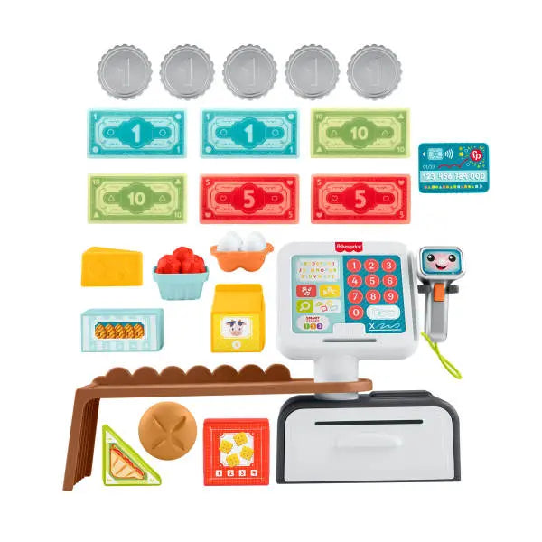 Fisher - Price Ucz się i śmiej! Sklepik i kasa fiskalna