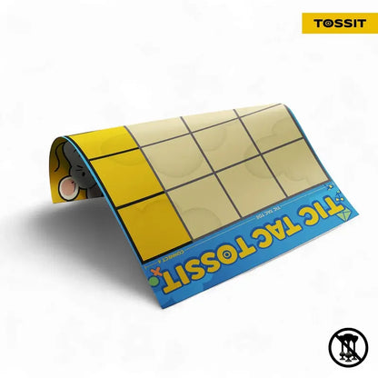 TOSSIT, Tarcza plakat kartonowy, Target i Tic-Tak-Toe