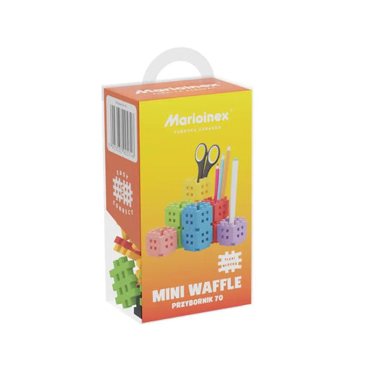 Klocki waffle mini 70szt Przybornik 05746