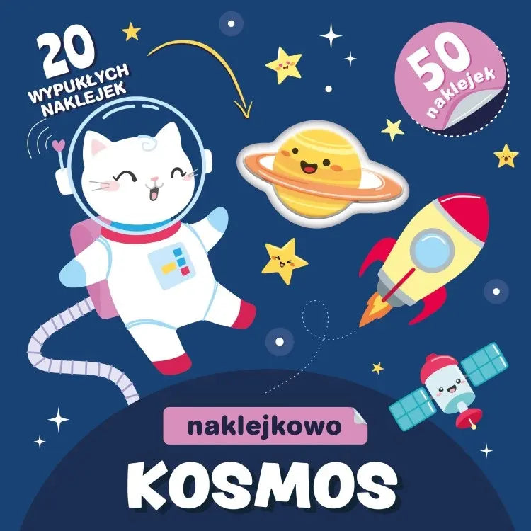 Książeczka z naklejkami - Kosmos