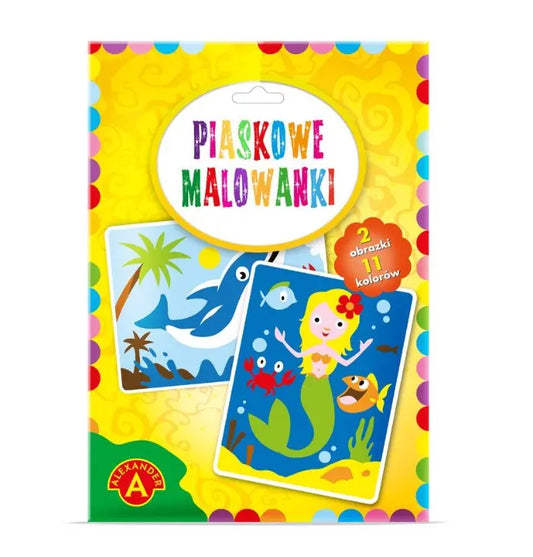 Piaskowe malowanki - Syrenka,Delfin 20922