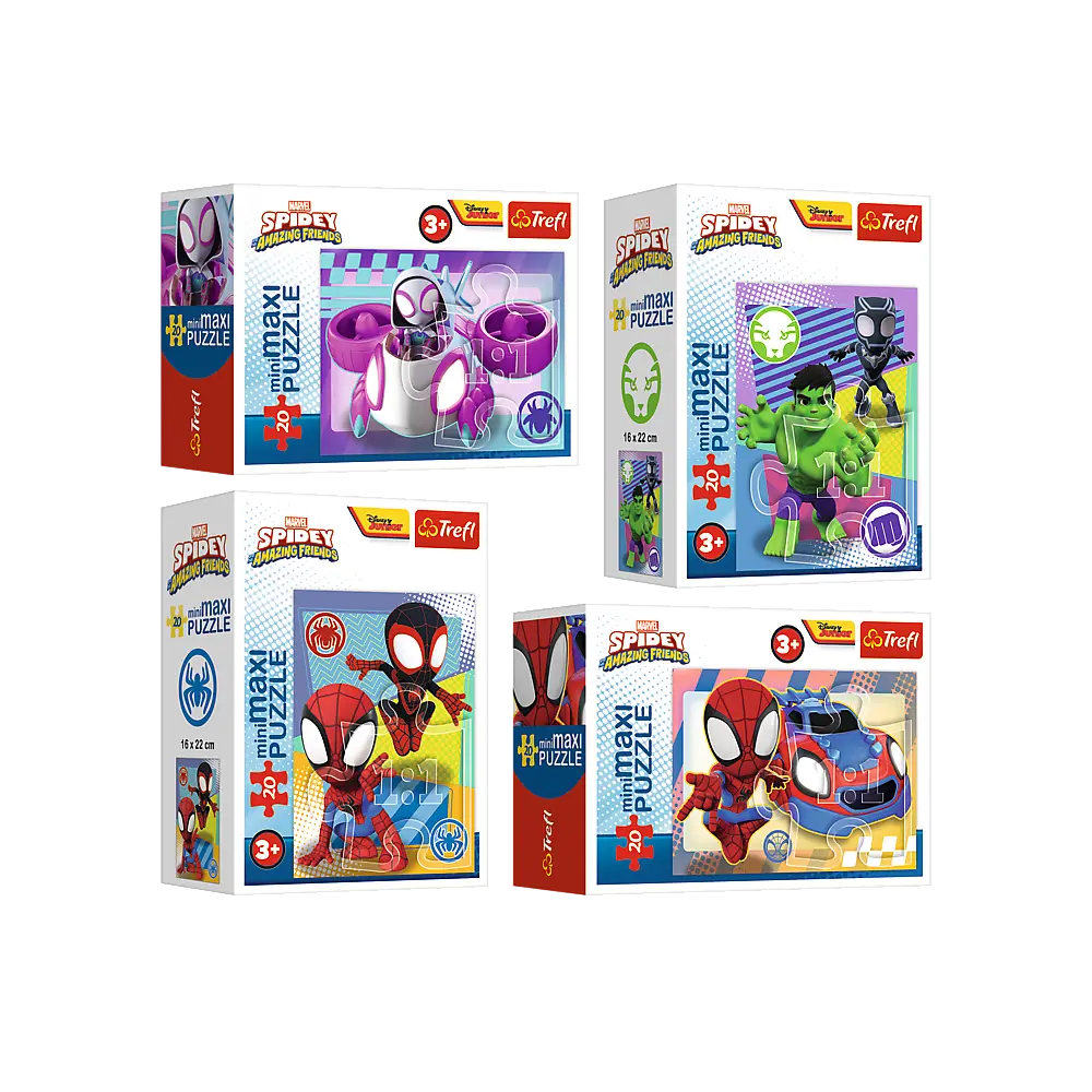 Puzzle minimaxi 20 elementów niesamowity spidey