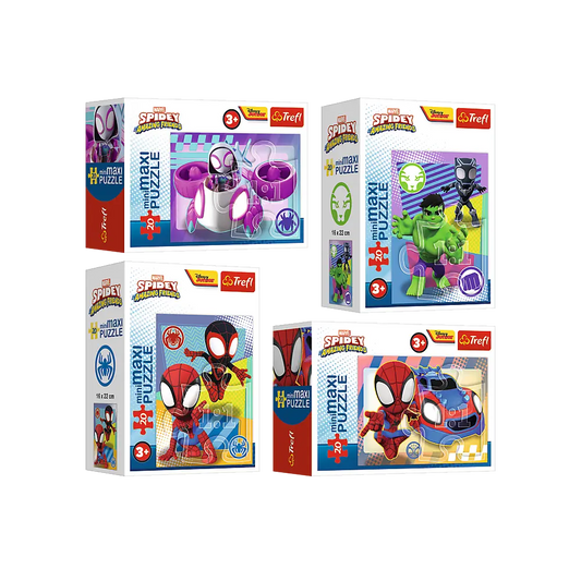 Puzzle minimaxi 20 elementów niesamowity spidey