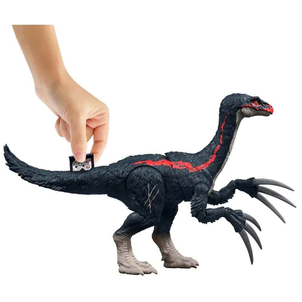 Jurassic world: atakujący terizinozaur