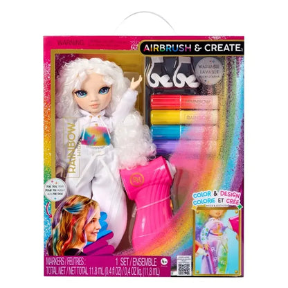 Rainbow high air brush and create
