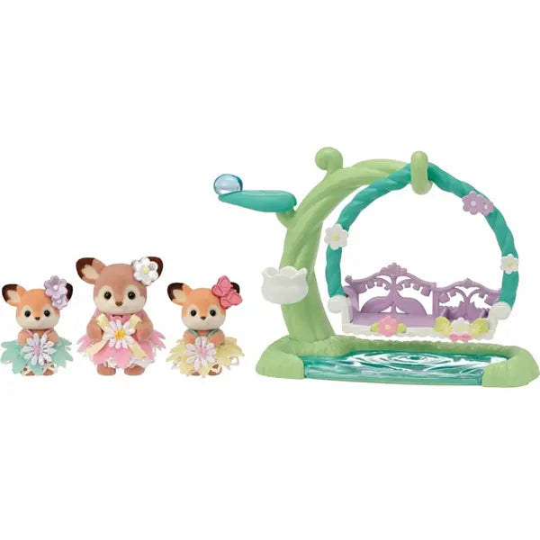 Sylvanian - Jelonki na kwiatowej huśtawce
