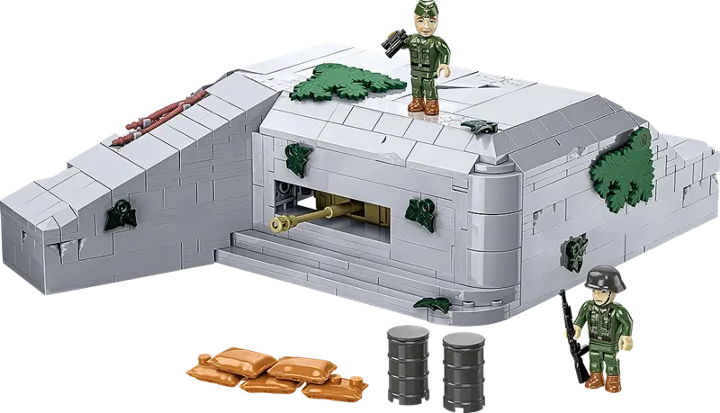 Historical Collection WWII - German Bunker Regelbau 667 - 642 klocki