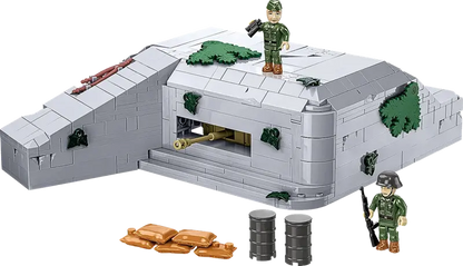 Historical Collection WWII - German Bunker Regelbau 667 - 642 klocki