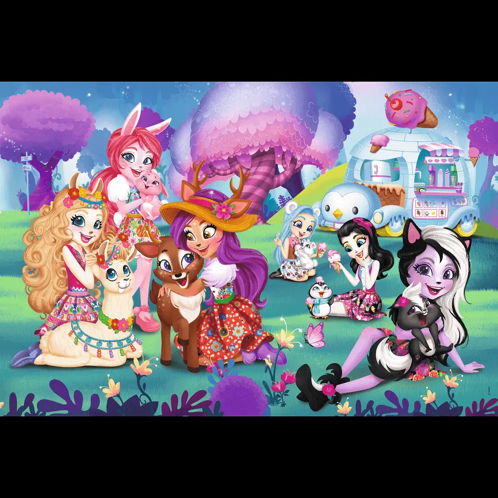 PUZZLE 24 MAXI Wesoły świat Enchantimals