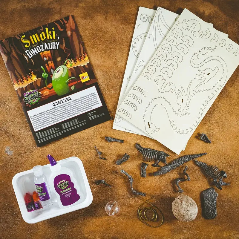 Lisciani crazy science smoki i dinozaury