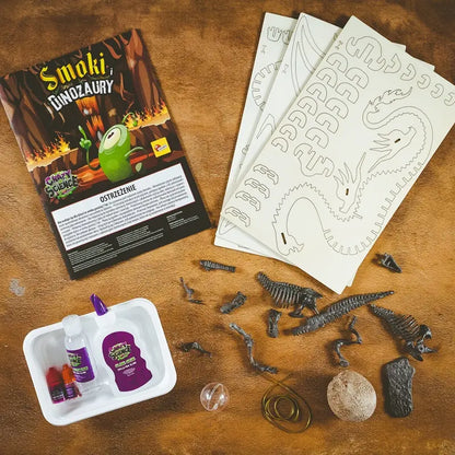Lisciani crazy science smoki i dinozaury