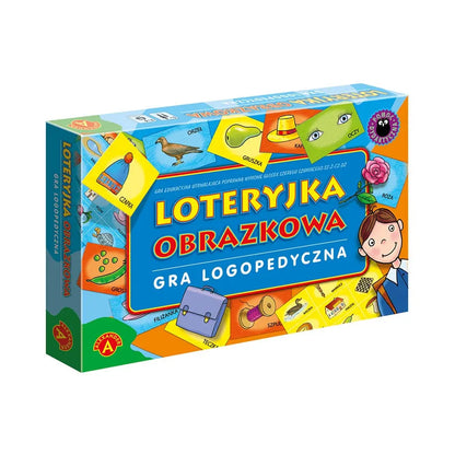 Loteryjka obrazkowa-gra logopedyczna 03291
