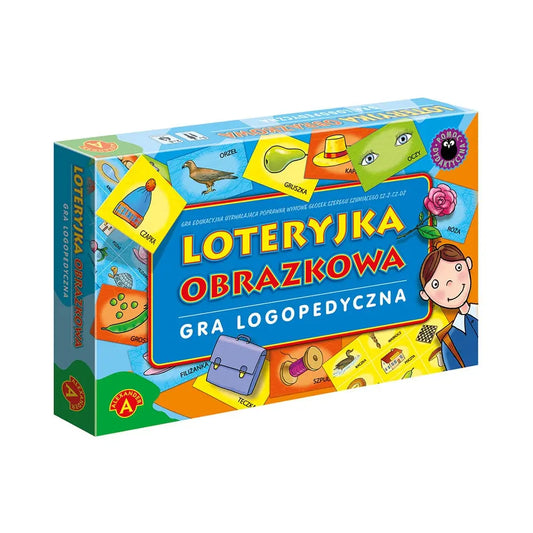 Loteryjka obrazkowa-gra logopedyczna 03291