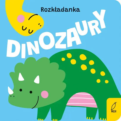 Książeczka Dinozaury. Rozkładanka