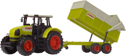 Dickie toys dickie traktor class ares z przyczepą