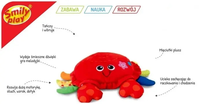 Smily play tańczę i wibruję krab