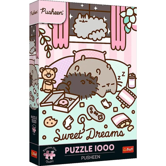 Puzzle Premium Plus Quality Pusheen 1000 elementów