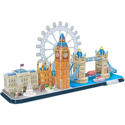 Cubic fun puzzle 3d city line london