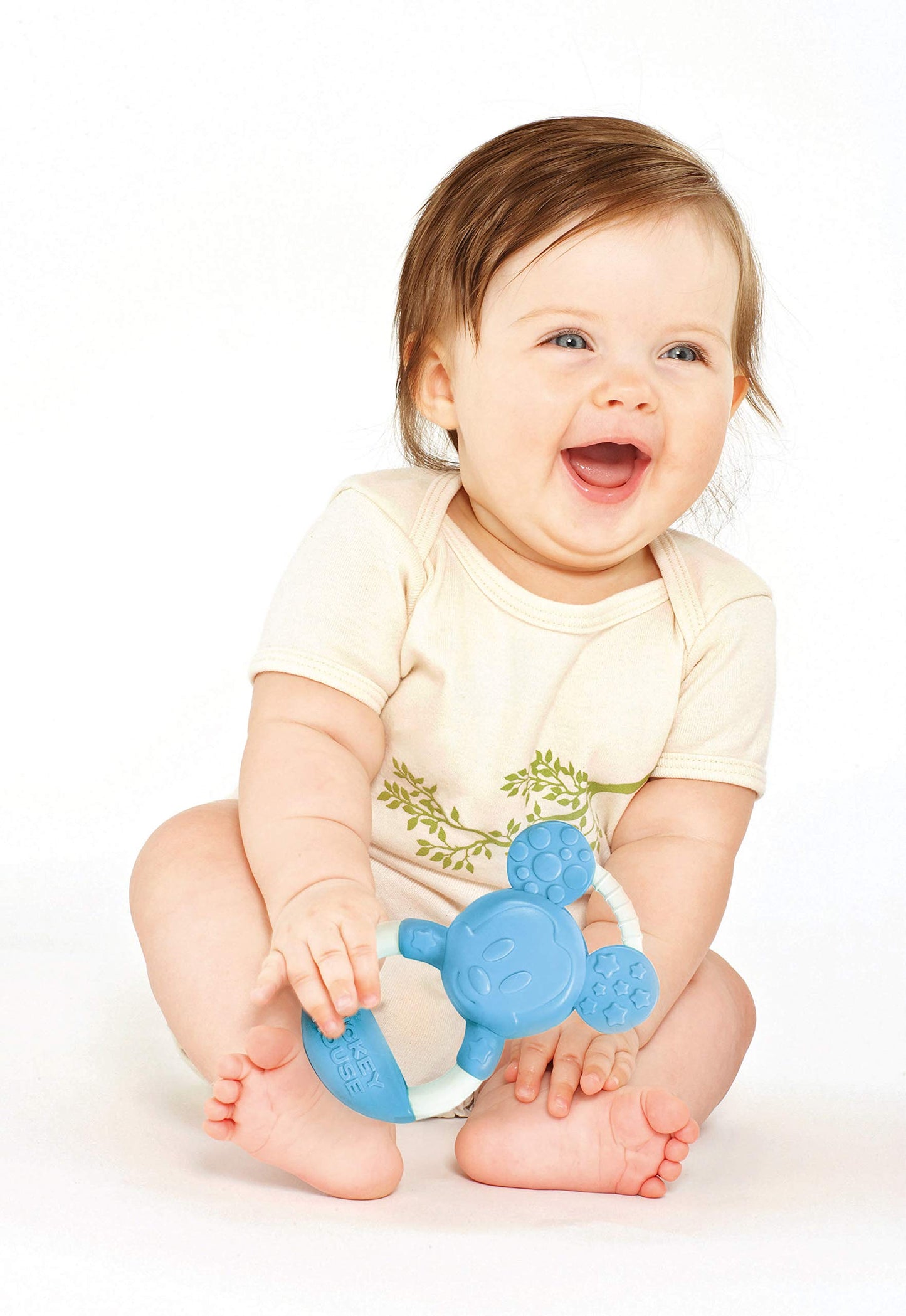 Clementoni baby mickey gryzaczek niebieski
