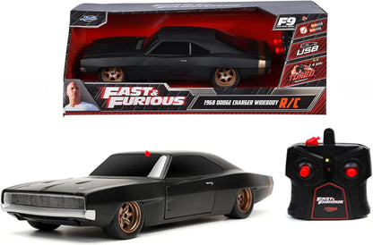 Jada fast and furious rc 1968 dodge charger 1:16