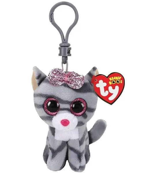 Brelok Beanie Boos, szary kot Kiki 8,5cm