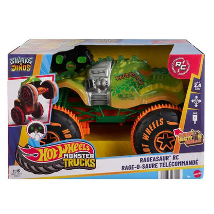 Hot wheels monster truck rc 1:15 rageasaur