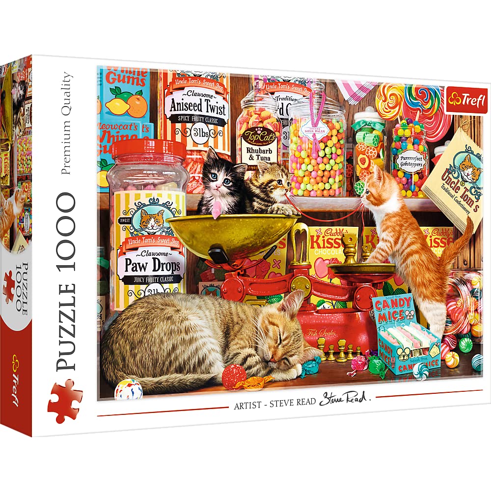 Puzzle 1000 art collection kocie słodkości
