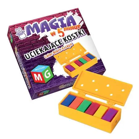 Magiczne sztuczki magia w 5minut - Uciekające kostki