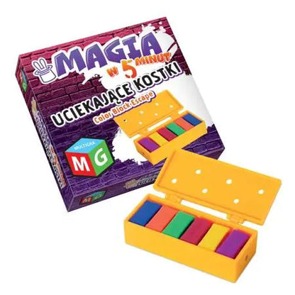 Magiczne sztuczki magia w 5minut - Uciekające kostki