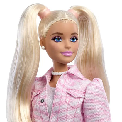 Barbie Deluxe Style w różowym komplecie