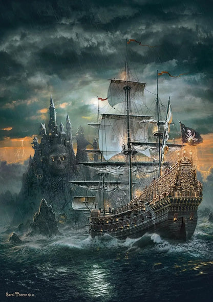 Puzzle 1500 hq the pirate ship