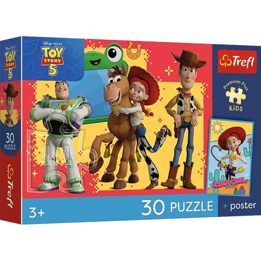 Puzzle Premium Plus Kids, Toy Story 30 el. Przygody zabawek