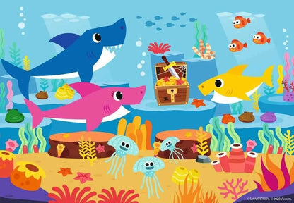 RAVENSBURGER Puzzle Baby Shark 2x24 051243