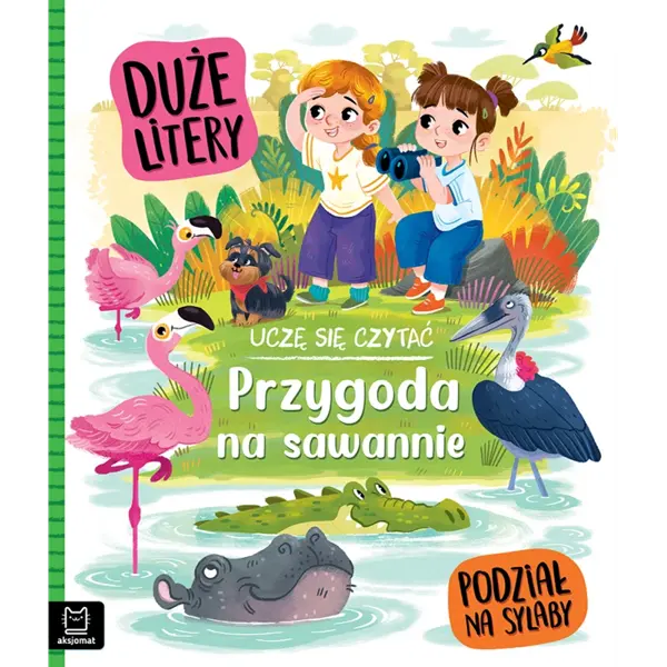 Książeczka Uczę się czytać: Przygoda na sawannie