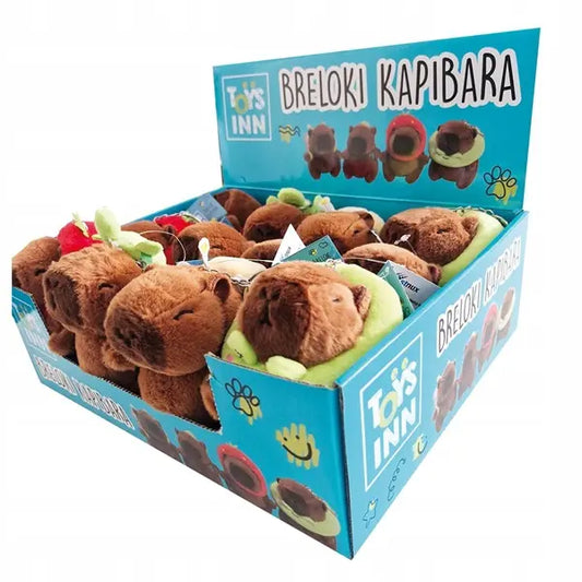 Pluszowy brelok z kapibarą - mix