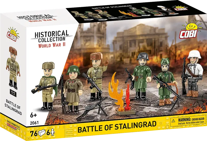Cobi Historical Collection WWII Battle Of Stalingrad 76 el.