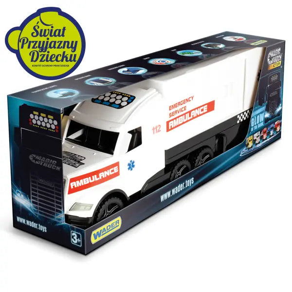 WADER Magic Truck Action ambulans 36210 62109