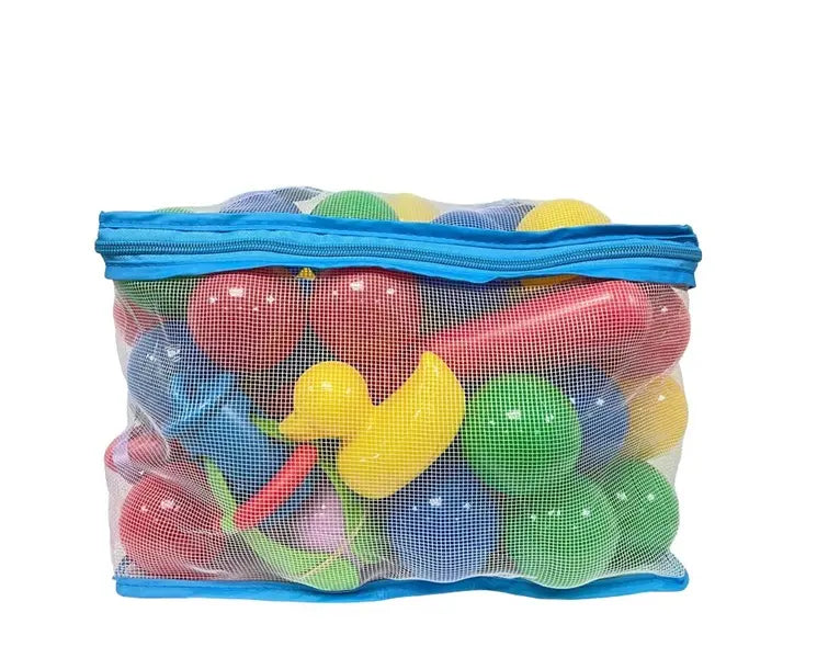 Plastikowe piłeczki z wędką 62szt